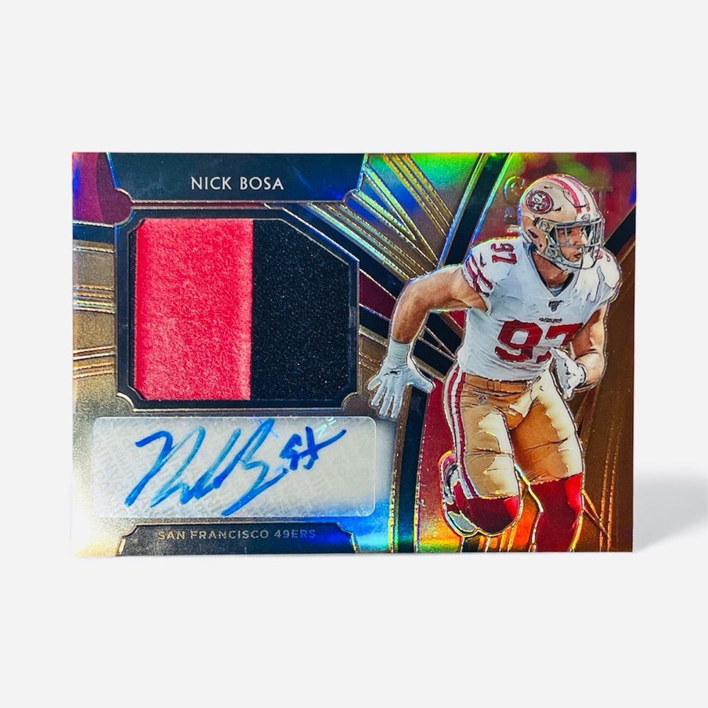 Nick Bosa Rookie RPA Select SSP 09/15 NFL 49ers Football Trading Card